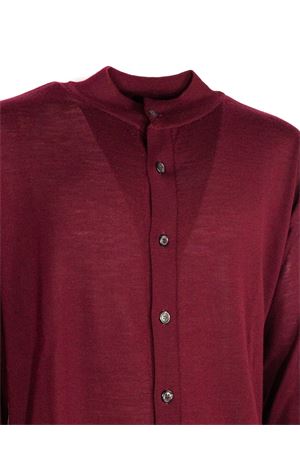 Bordeaux virgin wool cardigan MAURO GRIFONI | GV110003120156